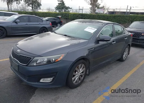 2015 Kia Optima Ex из США, поврежденный, VIN 5XXGN4A7XFG439135